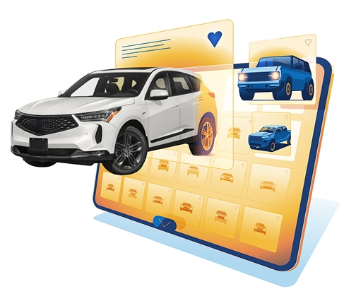 KBB inventory showcase with vehicle pricing